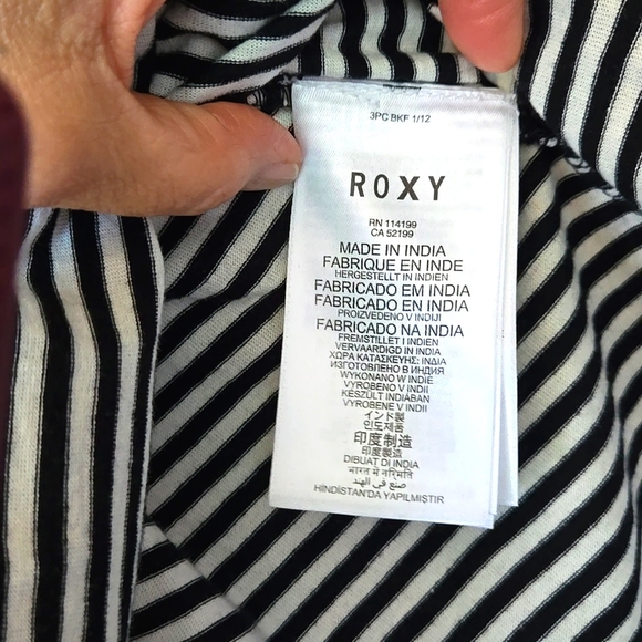 Roxy Adjustible Spaghetti Strap Dress with colorful Beading Size Small - Picture 8 of 11